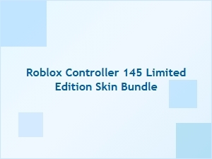 Roblox Controller 145 Limited Edition Skin Bundle